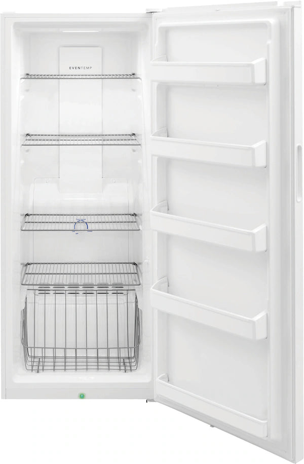 Frigidaire 13 Cu. Ft. Garage Ready Upright Freezer with EvenTemp™ Cooling System 251318SD1357 - FFFU13F2VW - Scratch & Dent (Major)