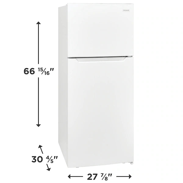 Pictures of White Frigidaire 28 inch wide 18 cu. ft. ENERGY STAR Top Freezer Refrigerator - New - Neu Appliance Outlet - Discount Appliance Outlet in Austin, Tx
