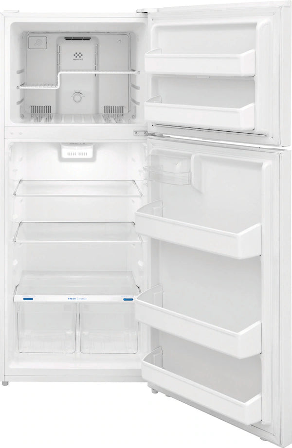Pictures of White Frigidaire 28 inch wide 18 cu. ft. ENERGY STAR Top Freezer Refrigerator - New - Neu Appliance Outlet - Discount Appliance Outlet in Austin, Tx
