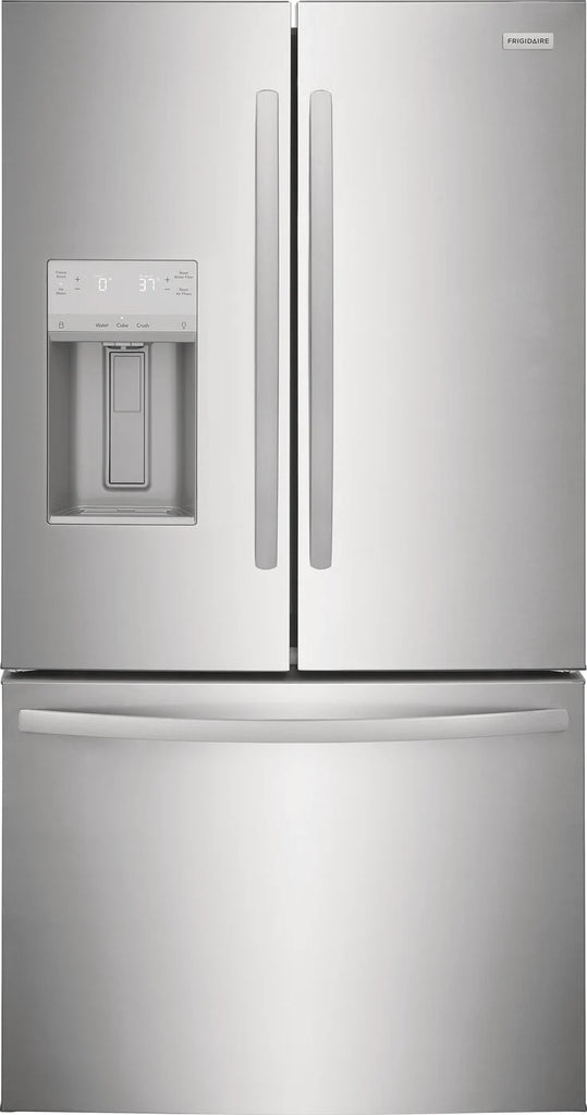 Frigidaire 28 Cu. Ft. Standard-Depth French Door Refrigerator in Stainless Steel FRFS2823AF - Scratch & Dent (Moderate)