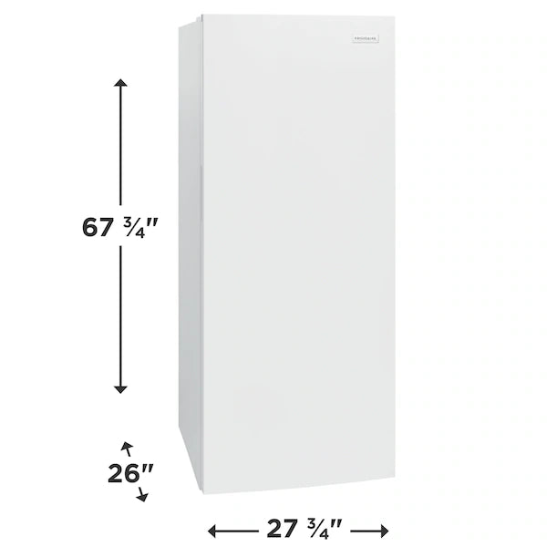 Pictures of Frigidaire 16 Cu. Ft. Garage Ready Upright Freezer FFFU16F2VW - New in Box - Neu Appliance Outlet - Discount Appliance Outlet in Austin, Tx