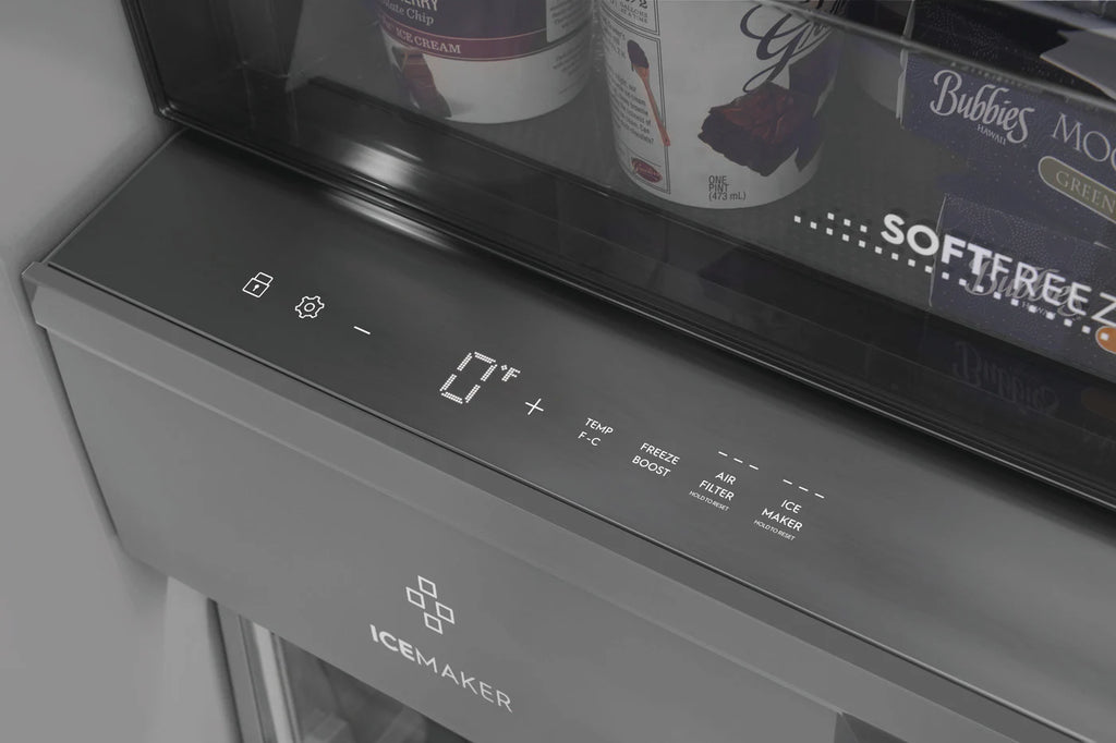 Pictures of Electrolux 19 Cu. Ft. Single-Door Refrigerator EI33AR80WS - Open Box and Electrolux 19 Cu. Ft. Single-Door Freezer EI33AF80WS - Open Box - Neu Appliance Outlet - Discount Appliance Outlet in Austin, Tx