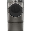 GE ENERGY STAR® 7.8 cu. ft. Capacity Smart Front Load Electric Dryer with Steam and Sanitize Cycle GFD65ESPNSN - Scratch & Dinner (Minor)