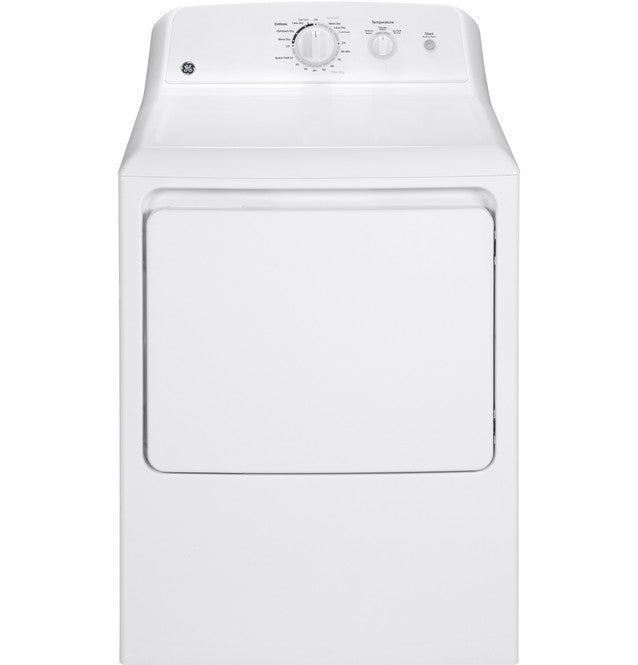 Pictures of GE 6.2 cu. ft. Capacity Electric Dryer with Up To 120 ft. Venting and Shallow Depth GTX22EASKWW - Certified Refurbished - Neu Appliance Outlet - Discount Appliance Outlet in Austin, Tx