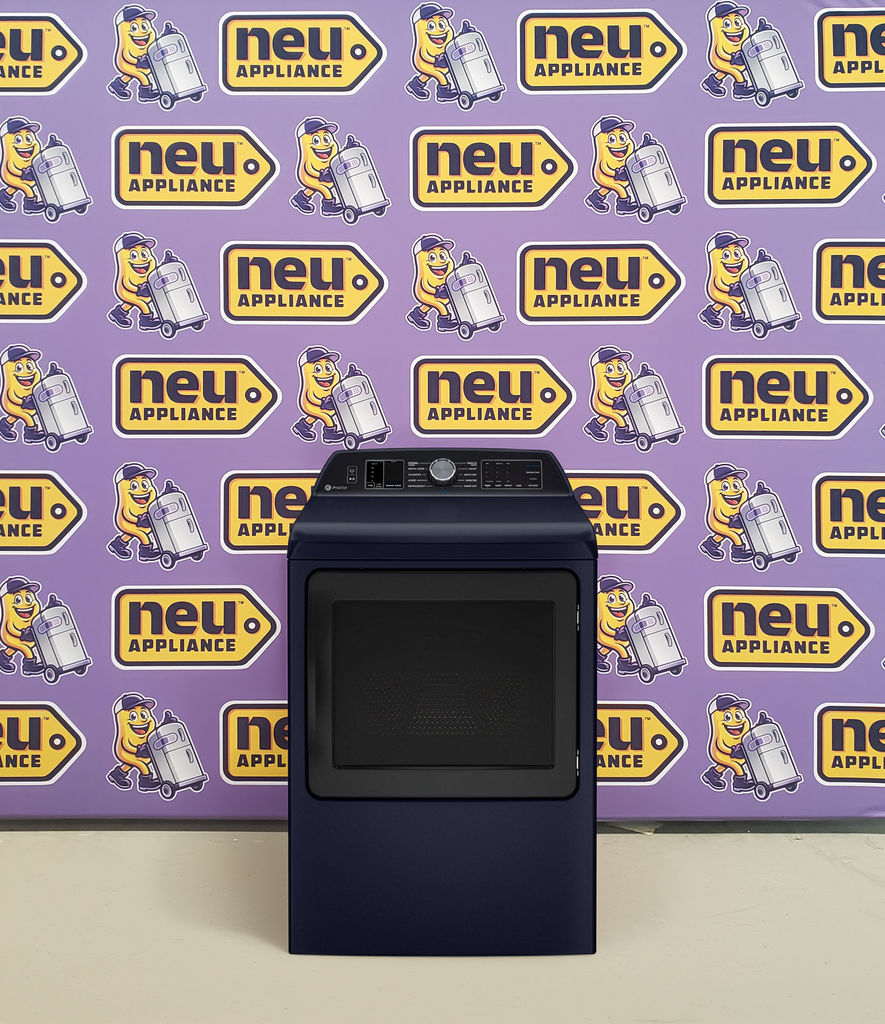 Pictures of GE Profile™ ENERGY STAR® 7.3 cu. ft. Capacity Smart Electric Dryer with Steam and Washer Link GE9937 - PTD80EBPTRS - New in Box - Neu Appliance Outlet - Discount Appliance Outlet in Austin, Tx