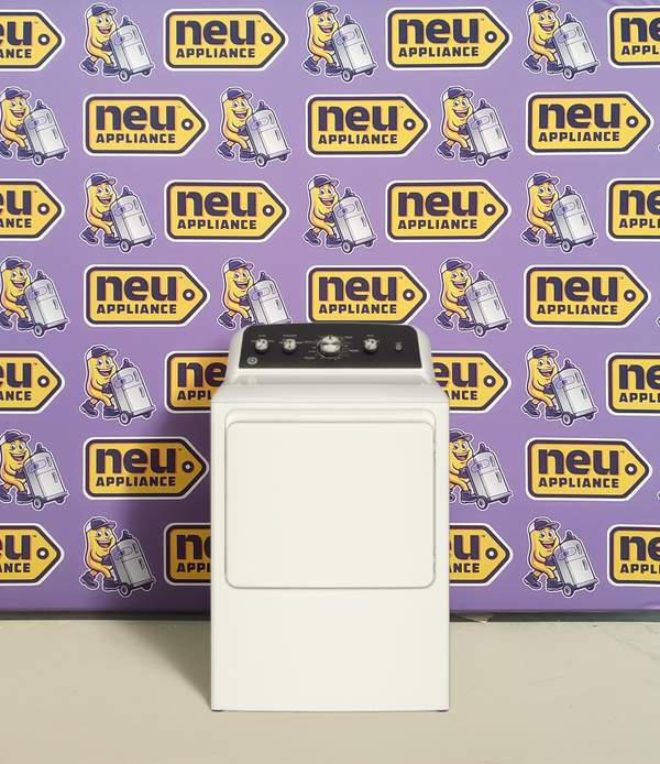 GE 7.2 cu. ft. Capacity Electric Dryer with Up To 120 ft. Venting and Extended Tumble GE9903 - GTD48EASWWB - New in Box