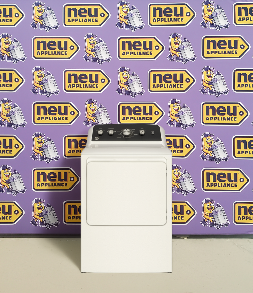 Pictures of GE 7.2 cu. ft. Capacity Electric Dryer with Up To 120 ft. Venting and Extended Tumble GE9903 - GTD48EASWWB - New in Box - Neu Appliance Outlet - Discount Appliance Outlet in Austin, Tx