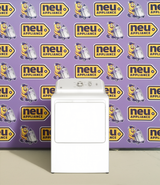 GE White Electric 7.2 Cu. Ft. Capacity Dryer with Up to 120 Ft. Venting and Reversible Door GE9906 - GTD38EASWWS - New in Box