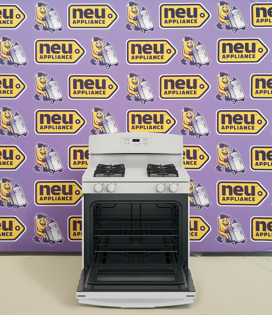 GE® 30" Free-Standing Gas Range in White GE9879 - JGBS60DEKWW - New In Box