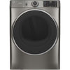 GE ENERGY STAR® 7.8 cu. ft. Capacity Smart Front Load Electric Dryer with Steam and Sanitize Cycle GFD65ESPNSN - Scratch & Dinner (Minor)