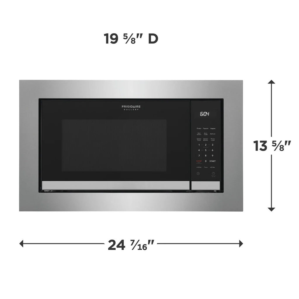 Frigidaire Gallery 2.2 Cu. Ft. Built-In Microwave 17SD213 - GMBS3068AF- Open Box