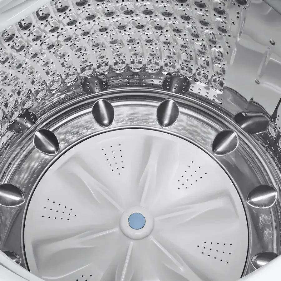 Pictures of 5.2 cu. ft. Samsung Large Capacity Smart Top Load Washer with Super Speed Wash in White and 7.4-cu ft Electric Dryer (White) - New in Box Washing Machine with Scratch and Dent Dryer - Neu Appliance Outlet - Discount Appliance Outlet in Austin, Tx
