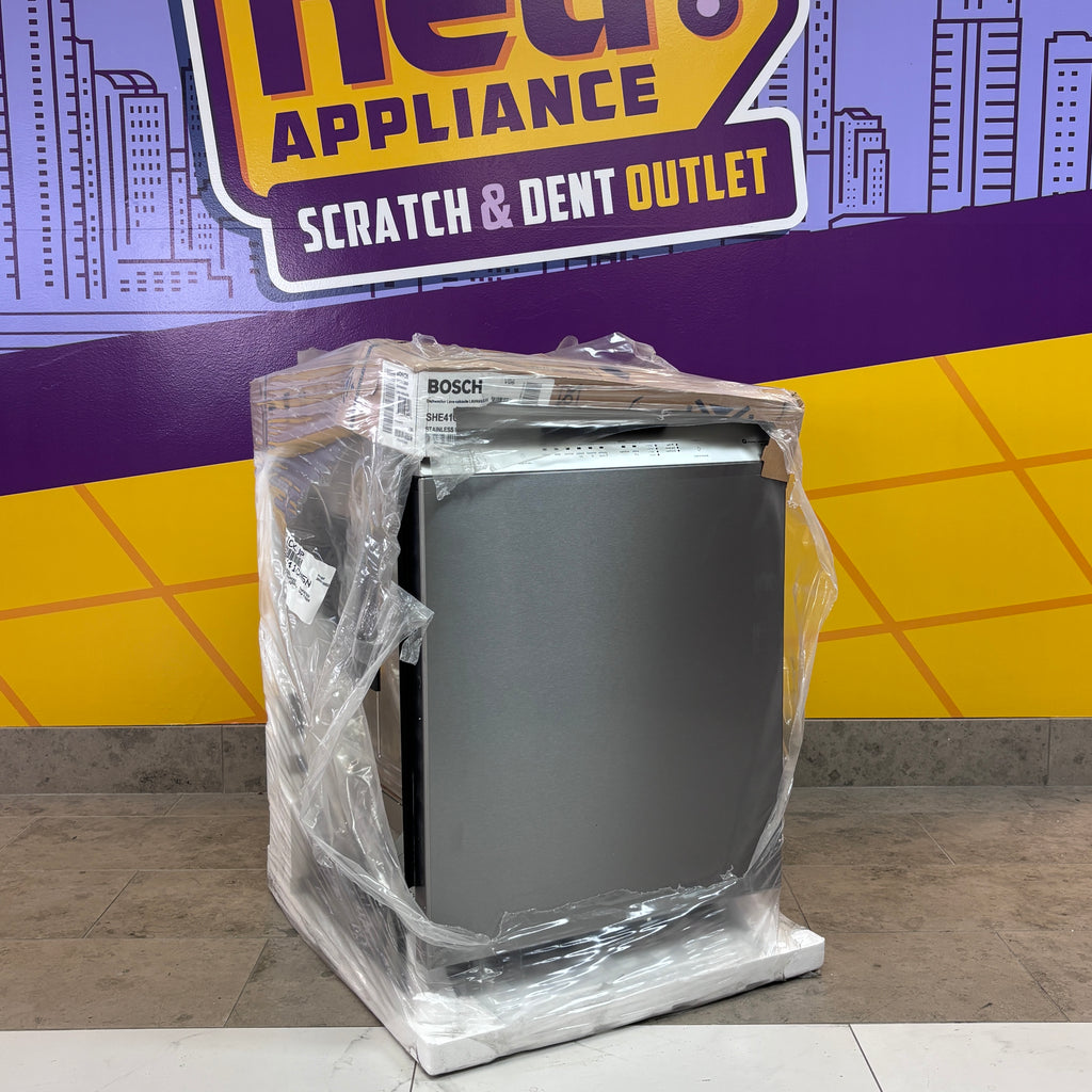 Pictures of Bosch 100 Series 24 in. Stainless Steel Front Control Smart 48 dBA Built-In Stainless Steel Tub Dishwasher - New - Neu Appliance Outlet - Discount Appliance Outlet in Austin, Tx