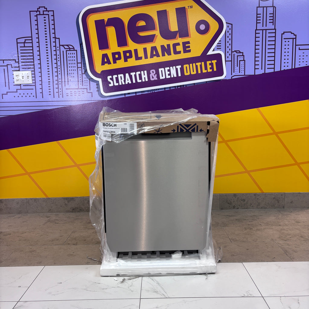 Pictures of Bosch Stainless Steel 500 Series 24 inch Wide Fully Integrated Built In Smart Dishwasher with 16 Place Setting Capacity and 3rd Rack SHP65CM5N - New In Box - Neu Appliance Outlet - Discount Appliance Outlet in Austin, Tx