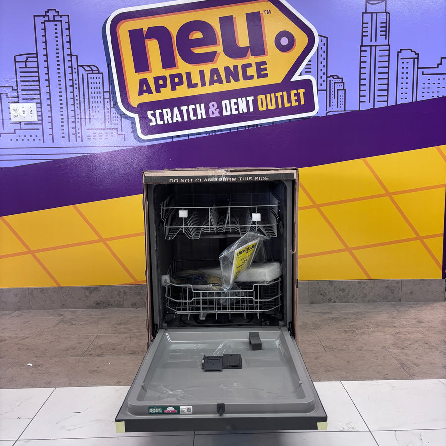 GE Stainless Steel Built-In 24 Inch Tall Tub Dishwasher with Front Controls and Steam Sanitize GDF535PSRSS - New in Box