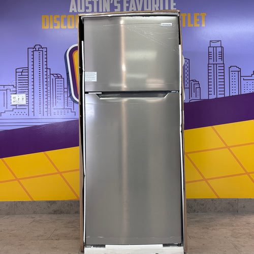 Pictures of Stainless Steel Frigidaire 28 inch wide 18 cu. ft. ENERGY STAR Top Freezer Refrigerator FFHT1822UV - New - Neu Appliance Outlet - Discount Appliance Outlet in Austin, Tx