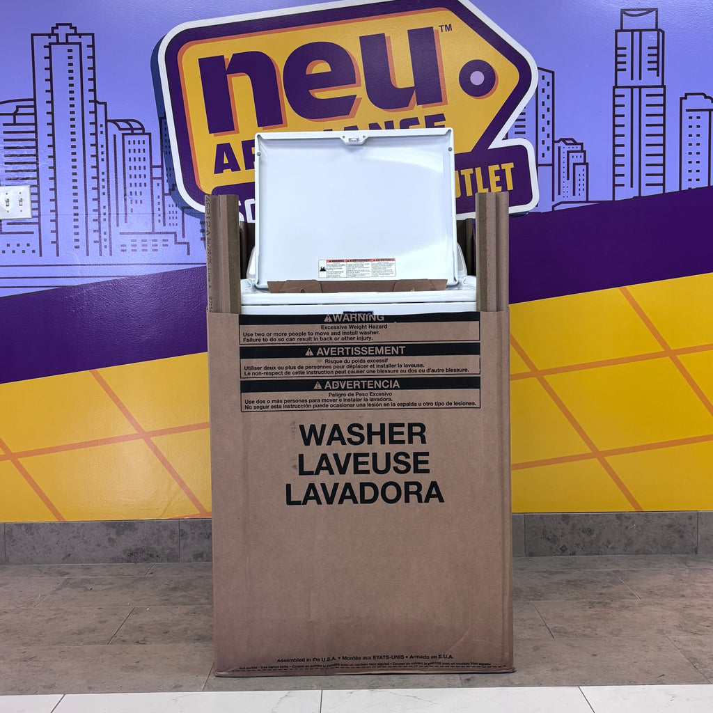 Pictures of Maytag White Top Load 4.5 Cu. Ft. Washer with Extra Power MVW5035MW - New in Box - Neu Appliance Outlet - Discount Appliance Outlet in Austin, Tx