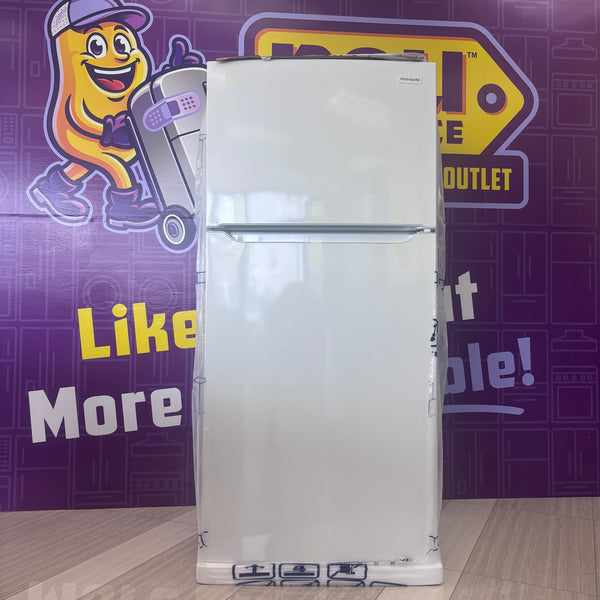 30 in. Width White Frigidaire 18.3 cu. ft. Top Freezer Refrigerator with EvenTemp Cooling System FFTR1835VW - New In Box