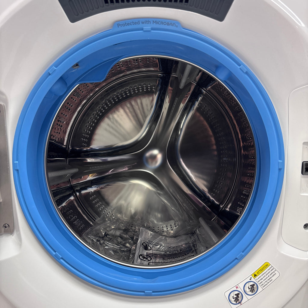 GE ENERGY STAR 4.8 cu. ft. Capacity Smart Front Load Washer with UltraFresh Vent System with OdorBlock GFW550SSNWW - New in Box and GE ENERGY STAR 7.8 cu. ft. Smart Frontload Electric Dryer with Sensor Dry 15021 - GFD55ESSNWW - New in Box