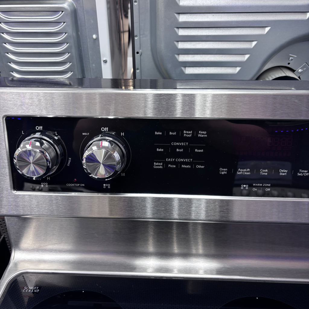 Pictures of KitchenAid 30-Inch 5-Element Electric Convection Range 5SD182 - KFEG500ESS - Scratch & Dent (Minor) - Neu Appliance Outlet - Discount Appliance Outlet in Austin, Tx