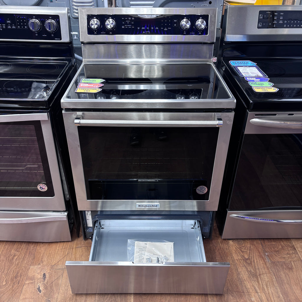 Pictures of KitchenAid 30-Inch 5-Element Electric Convection Range 5SD182 - KFEG500ESS - Scratch & Dent (Minor) - Neu Appliance Outlet - Discount Appliance Outlet in Austin, Tx