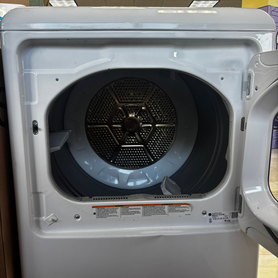 GE White Top Load 4.0 Cu. Ft. Capacity Washer with Stainless Steel Wash Basket GTW325ASWWW - New in Box and  GE ENERGY STAR 7.4 cu. ft. Capacity Aluminized Alloy Drum Electric Dryer with Sensor Dry  15035 - GTD65EBSJWS - Certified Refurbished