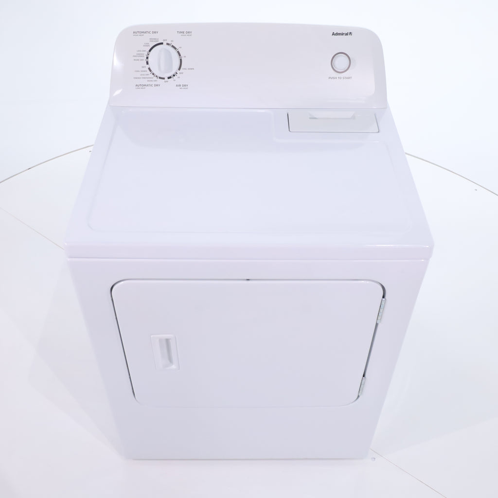 Pictures of Admiral 6.5 cu. ft. Electric Dryer with Automatic Dry Cycles- Certified Refurbished - Neu Appliance Outlet - Discount Appliance Outlet in Austin, Tx