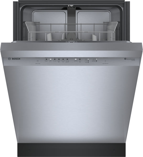 Pictures of Bosch 100 Series 24 in. Stainless Steel Front Control Smart 48 dBA Built-In Stainless Steel Tub Dishwasher - New - Neu Appliance Outlet - Discount Appliance Outlet in Austin, Tx