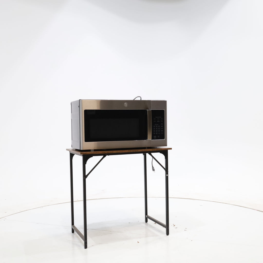 Pictures of GE® 1.6 Cu. Ft. Over-the-Range Microwave Oven in Stainless Steel GE9844 - JVM3160RFSS - New in Box - Neu Appliance Outlet - Discount Appliance Outlet in Austin, Tx