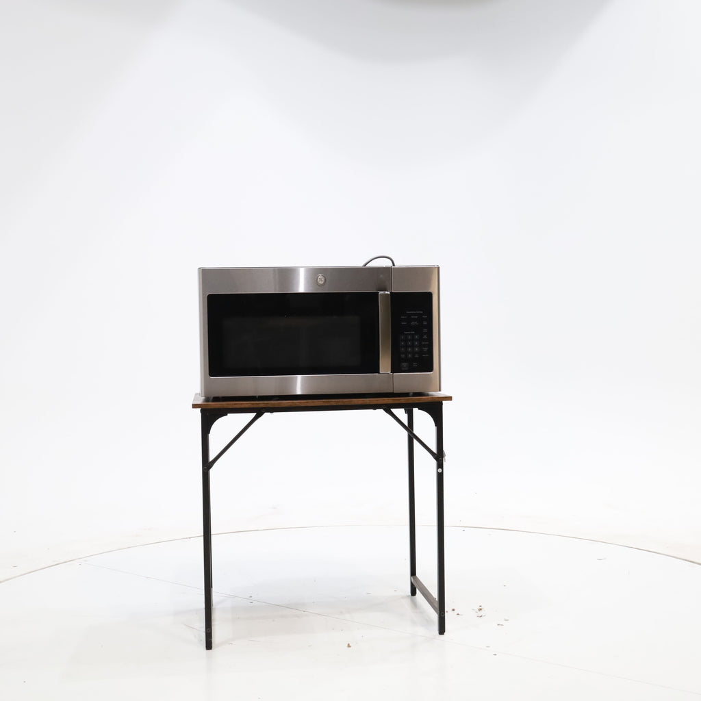 Pictures of GE® 1.6 Cu. Ft. Over-the-Range Microwave Oven in Stainless Steel GE9844 - JVM3160RFSS - New in Box - Neu Appliance Outlet - Discount Appliance Outlet in Austin, Tx