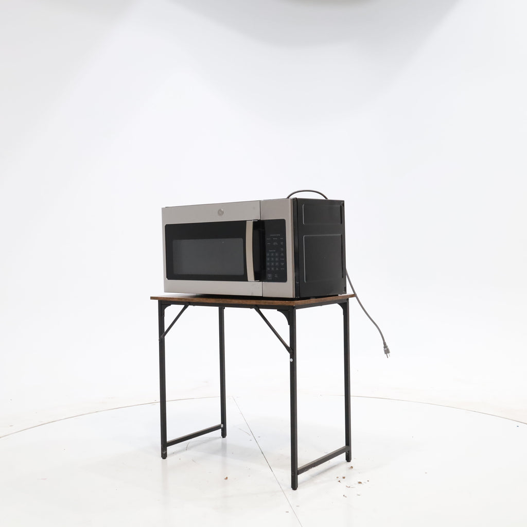 Pictures of GE® 1.6 Cu. Ft. Over-the-Range Microwave Oven in Stainless Steel GE9844 - JVM3160RFSS - New in Box - Neu Appliance Outlet - Discount Appliance Outlet in Austin, Tx