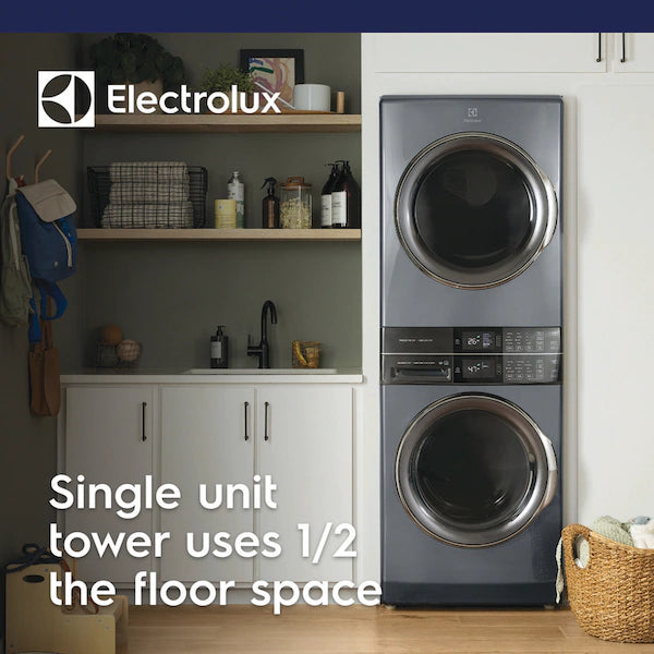 Pictures of Electrolux Titanium 600 Series Laundry Tower Single Unit 4.5 cu ft Washer & 8 cu ft Electric Dryer ELTE7600AT - Scratch & Dent (Minor) - Neu Appliance Outlet - Discount Appliance Outlet in Austin, Tx