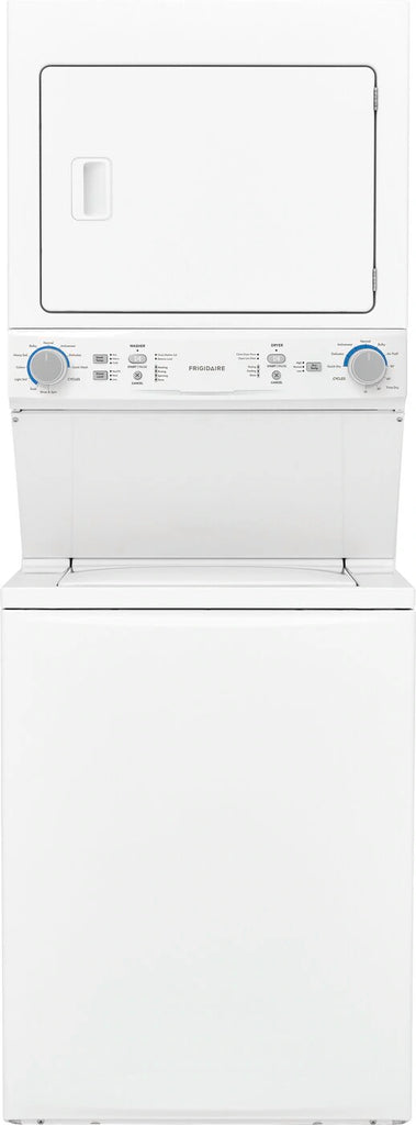 Pictures of Frigidaire Electric Washer/Dryer Laundry Center - 3.9 Cu. Ft Washer and 5.5 Cu. Ft. Dryer FLCE7522AW - Scratch & Dent (Moderate) - Neu Appliance Outlet - Discount Appliance Outlet in Austin, Tx