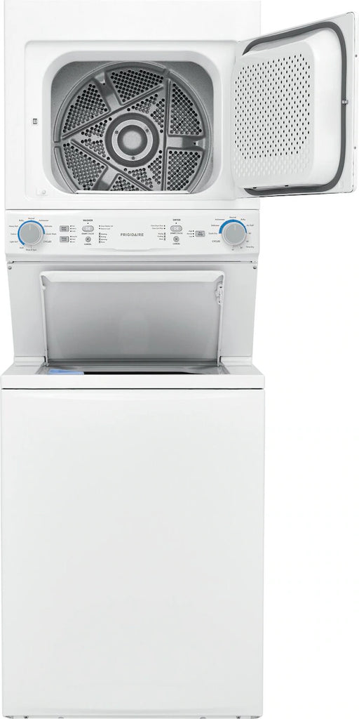 Pictures of Frigidaire Electric Washer/Dryer Laundry Center - 3.9 Cu. Ft Washer and 5.5 Cu. Ft. Dryer FLCE7522AW - Scratch & Dent (Moderate) - Neu Appliance Outlet - Discount Appliance Outlet in Austin, Tx