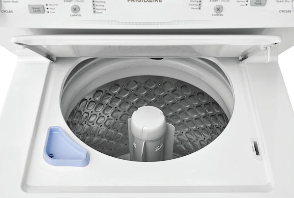 Pictures of Frigidaire Electric Washer/Dryer Laundry Center - 3.9 Cu. Ft Washer and 5.5 Cu. Ft. Dryer FLCE7522AW - Scratch & Dent (Moderate) - Neu Appliance Outlet - Discount Appliance Outlet in Austin, Tx