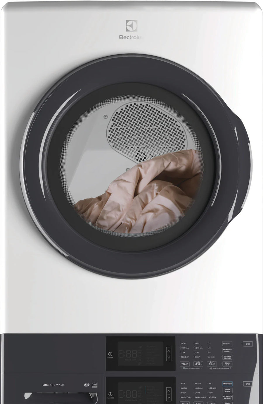 Electrolux 300 Series Laundry Tower Single Unit Washer & Electric Dryer with LuxCare® Wash System in White 22442635 - ELTE7300AW - Scratch & Dent (Minor)