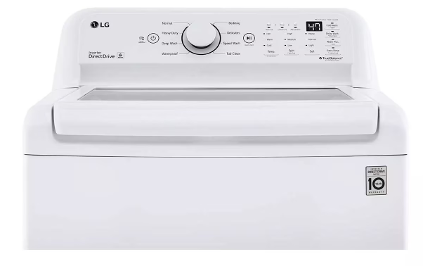 Pictures of LG White Top Load 4.5 Cu. Ft. Washer with TurboDrum Technology WT7000CW - New in Box and LG White Gas Ultra Large Capacity 7.3 Cu. Ft. Dryer with Sensor Dry Technology DLG7001W - Open Box - Neu Appliance Outlet - Discount Appliance Outlet in Austin, Tx