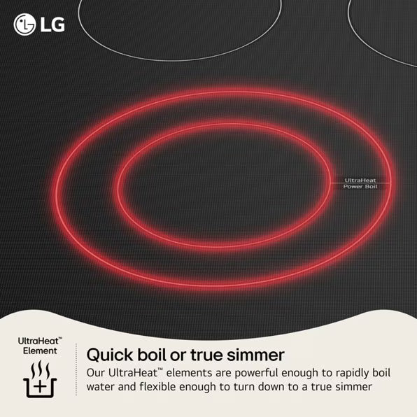 LG 6.3 cu. ft. Smart Wi-Fi Enabled ProBake Convection® Electric Range with Air Fry & EasyClean® LREN6323YE - Open Box