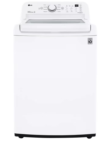 Pictures of LG White Top Load 4.5 Cu. Ft. Washer with TurboDrum Technology WT7000CW - New in Box and LG White Gas Ultra Large Capacity 7.3 Cu. Ft. Dryer with Sensor Dry Technology DLG7001W - Open Box - Neu Appliance Outlet - Discount Appliance Outlet in Austin, Tx