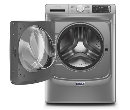 Pictures of Maytag Metallic Slate Front Load 4.8 Cu. Ft. Washer with 16 Hour Fresh Hold Option MHW6630HC - New in Box - Neu Appliance Outlet - Discount Appliance Outlet in Austin, Tx