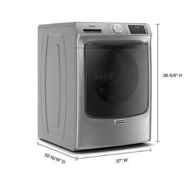 Pictures of Maytag Metallic Slate Front Load 4.8 Cu. Ft. Washer with 16 Hour Fresh Hold Option MHW6630HC - New in Box - Neu Appliance Outlet - Discount Appliance Outlet in Austin, Tx