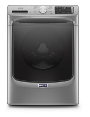 Maytag Metallic Slate Front Load 4.8 Cu. Ft. Washer with 16 Hour Fresh Hold Option MHW6630HC - New in Box