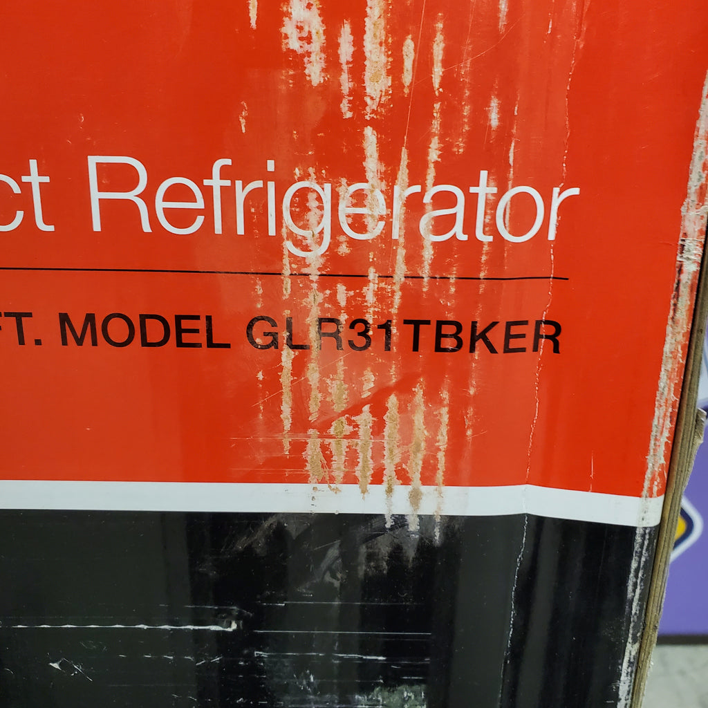 Galanz 3.1 Cu Ft Retro Dual Door Refrigerator 25136SD658 - GLR31TBKER - New in Box