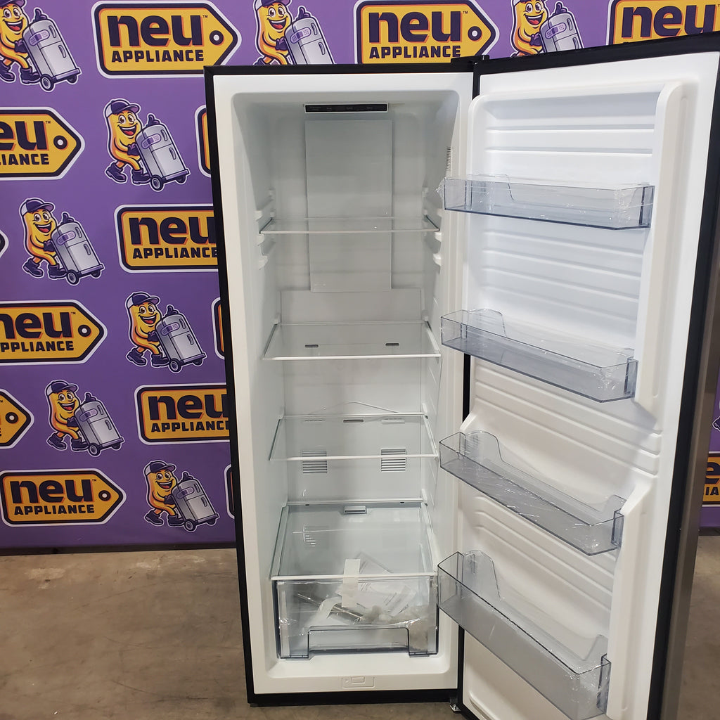 Vissani 24 in. 11 cu. ft. Convertible Auto Defrost Garage Ready Upright Freezer/Refrigerator in Stainless Steel, Energy Star 25133SD525 - VSF11US2A16 - Scratch & Dent (Minor)