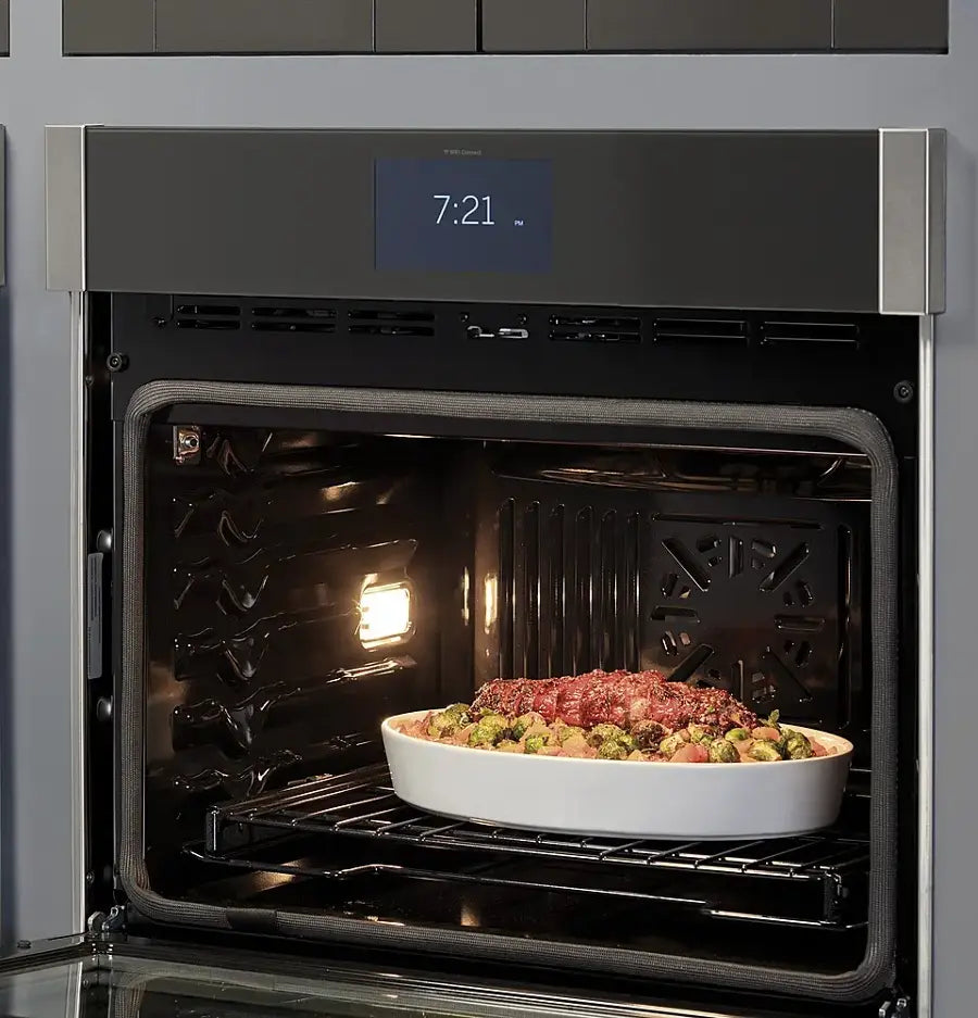 GE Profile™ 30" Smart Built-In Convection Double Wall Oven with No Preheat Air Fry and Precision Cooking PTD7000SNSS - Open Box