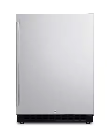 Pictures of Summit 24 in. 4.8 cu. ft. Freezerless Counter Depth Mini Refrigerator in Stainless Steel - Neu Appliance Outlet - Discount Appliance Outlet in Austin, Tx