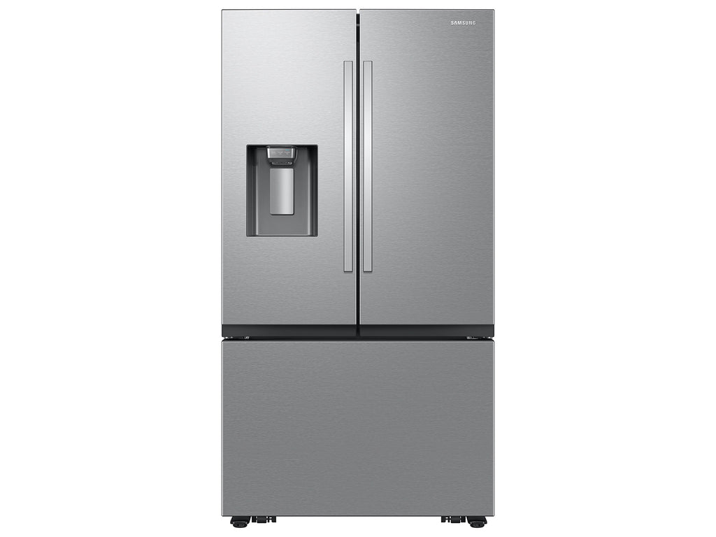 Pictures of Samsung 31 cu. ft. Mega Capacity 3-Door French Door Refrigerator in Stainless Steel with Four Types of Ice 4SD422 - RF32CG5400SR - Scratch & Dent (Minor) - Neu Appliance Outlet - Discount Appliance Outlet in Austin, Tx