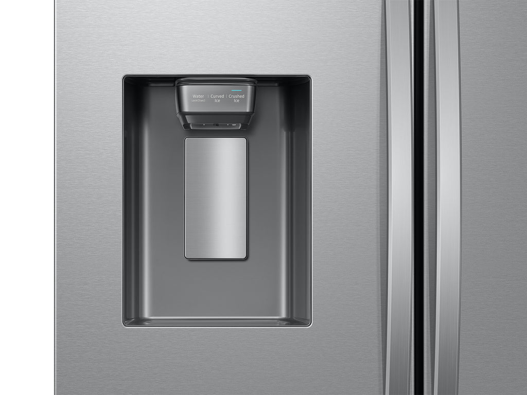 Pictures of Samsung 31 cu. ft. Mega Capacity 3-Door French Door Refrigerator in Stainless Steel with Four Types of Ice 4SD422 - RF32CG5400SR - Scratch & Dent (Minor) - Neu Appliance Outlet - Discount Appliance Outlet in Austin, Tx