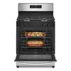 Pictures of Whirlpool 5.1 Cu. Ft. Freestanding Gas Range with Broiler Drawer and Two Speed Heat Burners in Stainless Steel WFG320M0MS - Open Box - Neu Appliance Outlet - Discount Appliance Outlet in Austin, Tx