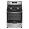 Pictures of Whirlpool 5.1 Cu. Ft. Freestanding Gas Range with Broiler Drawer and Two Speed Heat Burners in Stainless Steel WFG320M0MS - Open Box - Neu Appliance Outlet - Discount Appliance Outlet in Austin, Tx